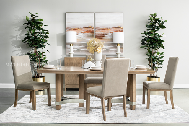 Ashley Chrestner 5pc Set In Contemporary Dining